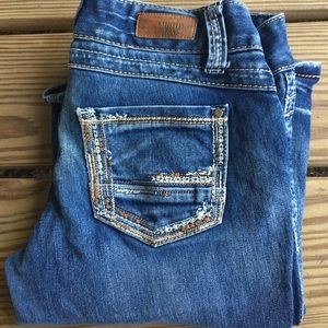 Amethyst Jeans. Size 1 (junior). Bootcut